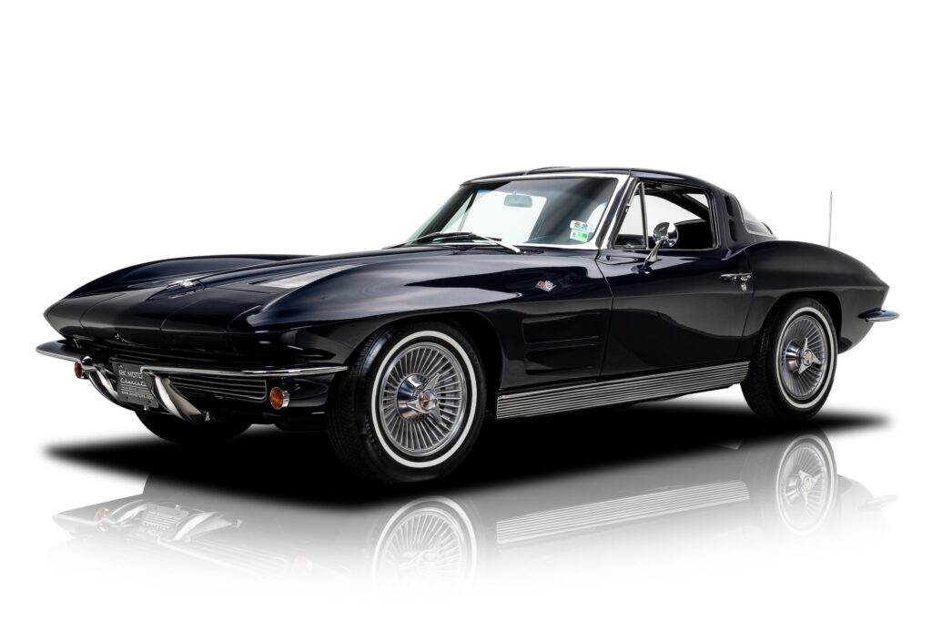 Triple Crown-winning, numbers-matching 1963 Chevrolet Corvette split-window coupe with L76 327/340 V8, sold by RK Motors