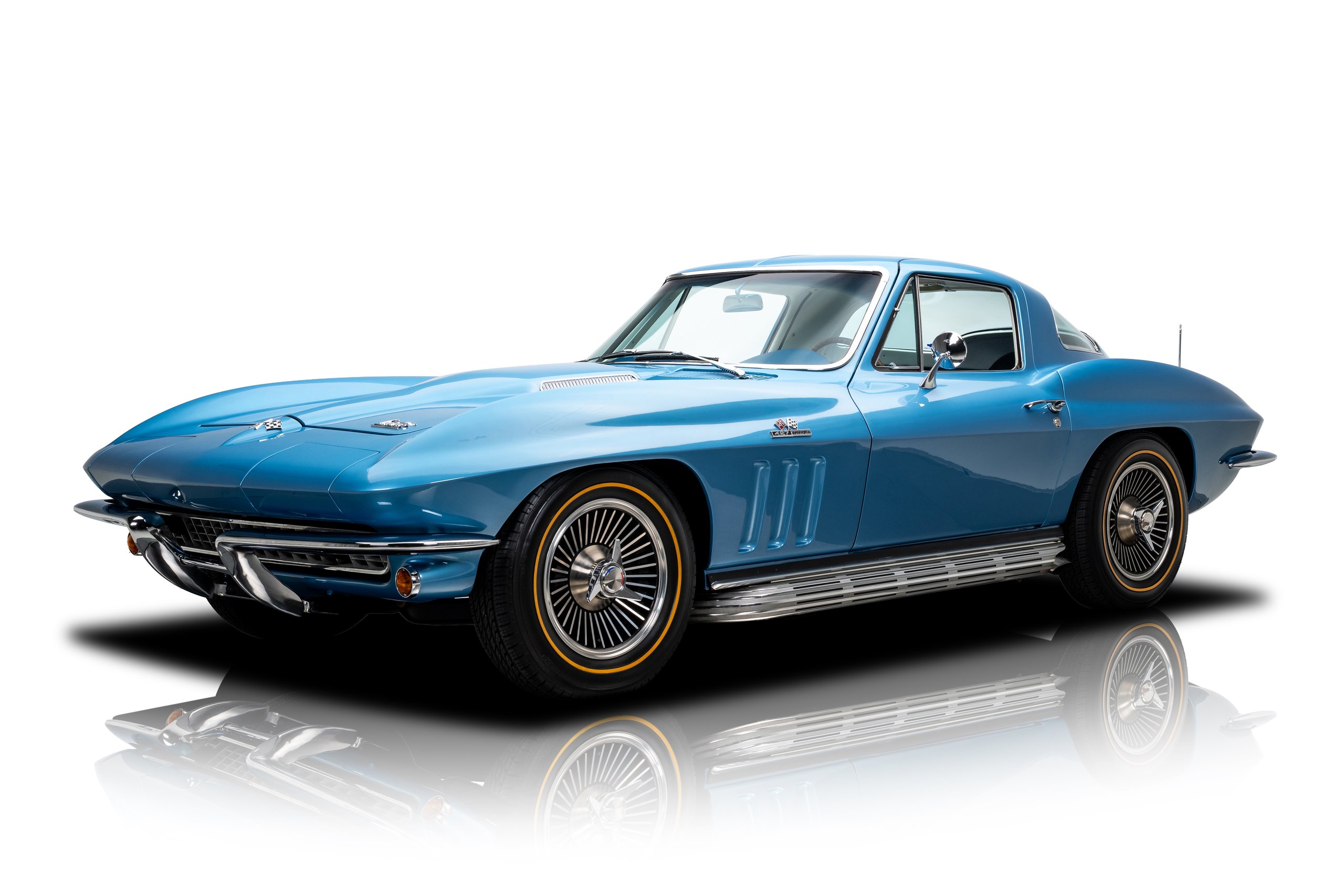 Numbers-matching 1966 Chevrolet Corvette coupe with L36 427/390 big-block V8, sold by RK Motors