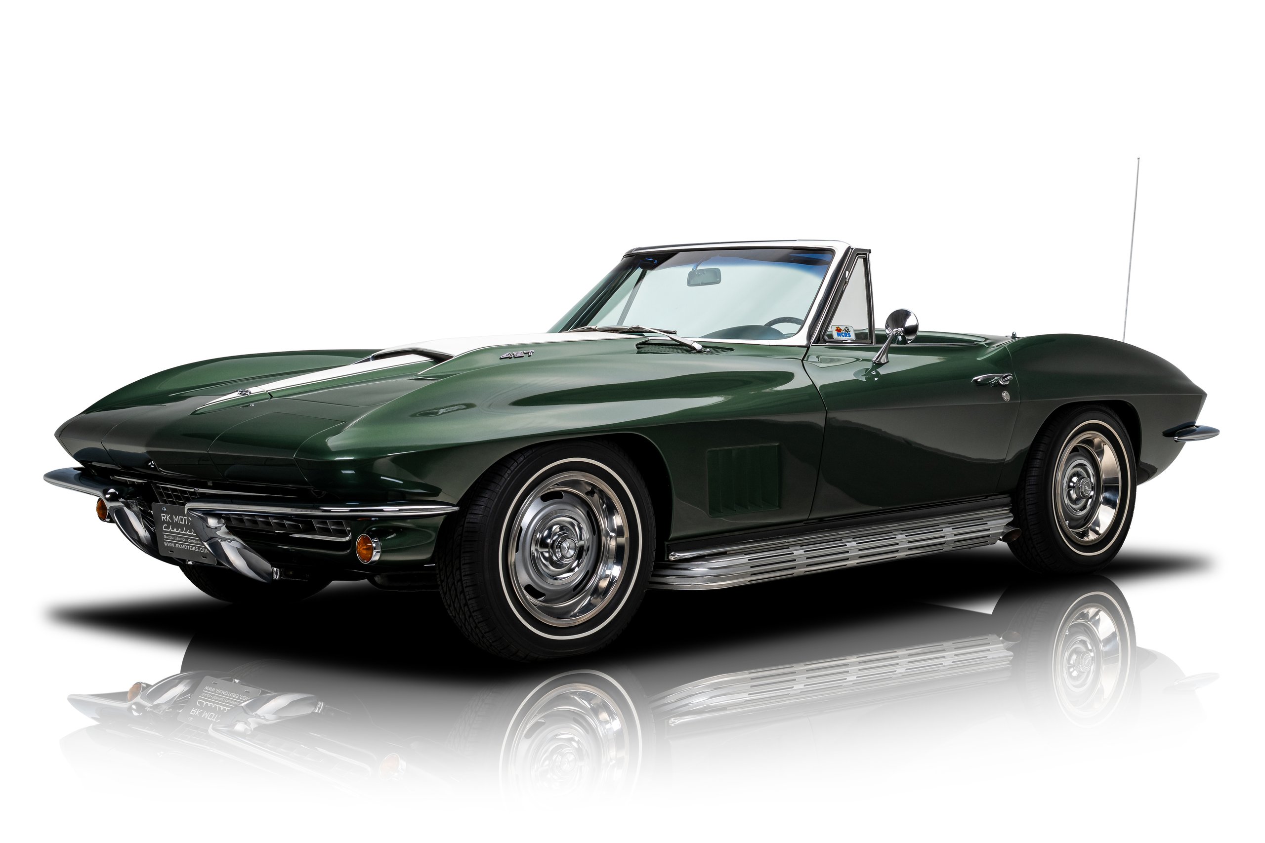 Triple Diamond Award-winning 1967 Chevrolet Corvette convertible with L71 427/435 Tri-Power V8, sold by RK Motors