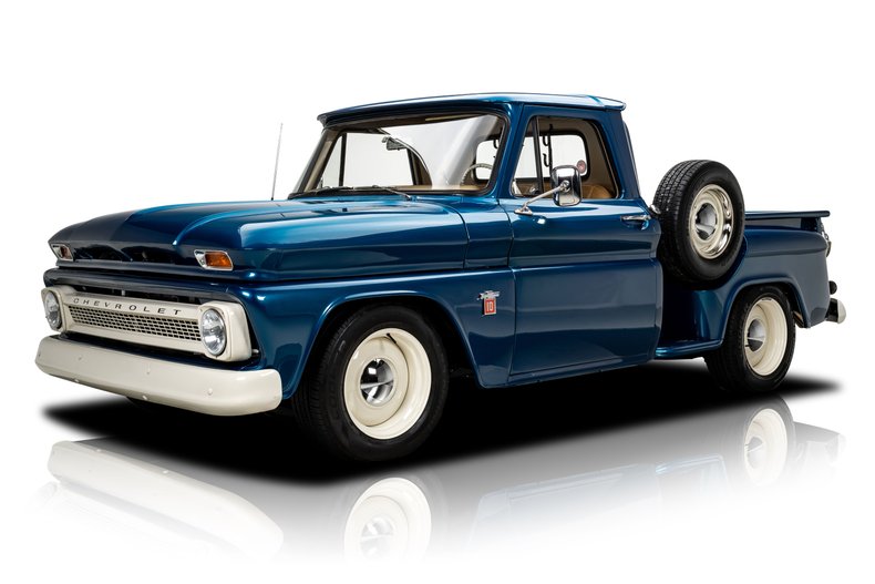 Restored 1964 Chevrolet C10 pickup with 350 V8 and automatic, sold by RK Motors