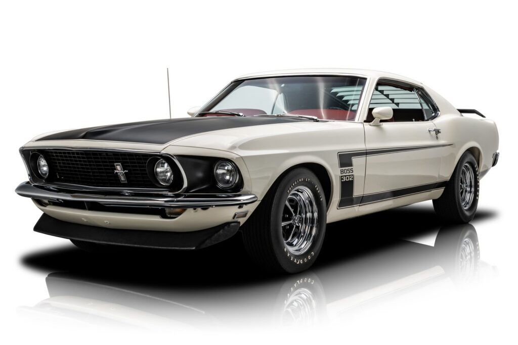 Documented, low-mile 1969 Ford Mustang Boss 302 4-speed sold new at Tasca Ford, sold by RK Motors
