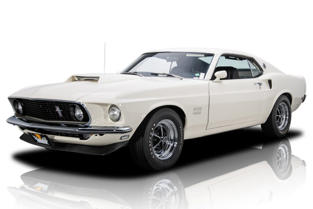 Documented, numbers-matching 1969 Ford Mustang Boss 429 KK 1746 with 4-speed, sold by RK Motors