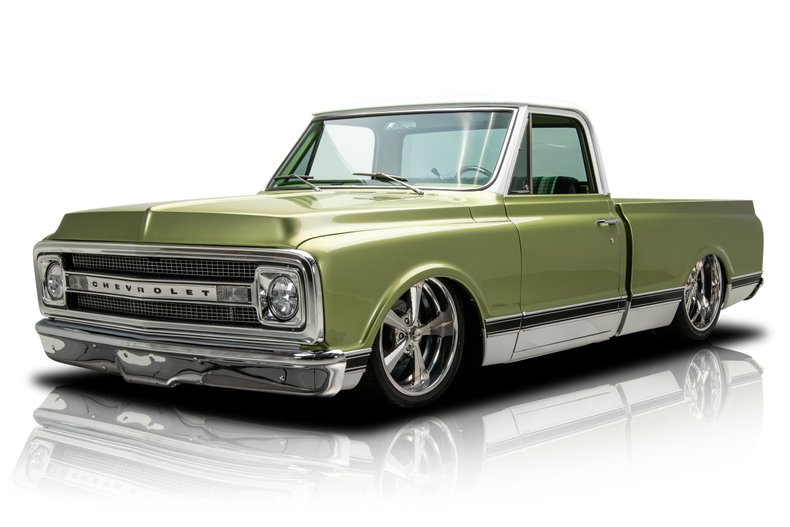 1972 Chevrolet C10 with supercharged LS9 V8 and air ride, sold by RK Motors
