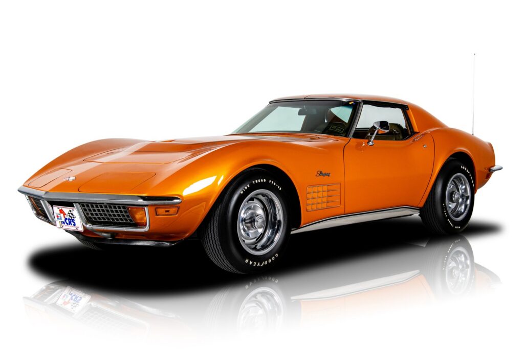 NCRS Top Flight and Bloomington Gold 1972 Chevrolet Corvette LT1 with 4-speed and A/C, sold by RK Motors