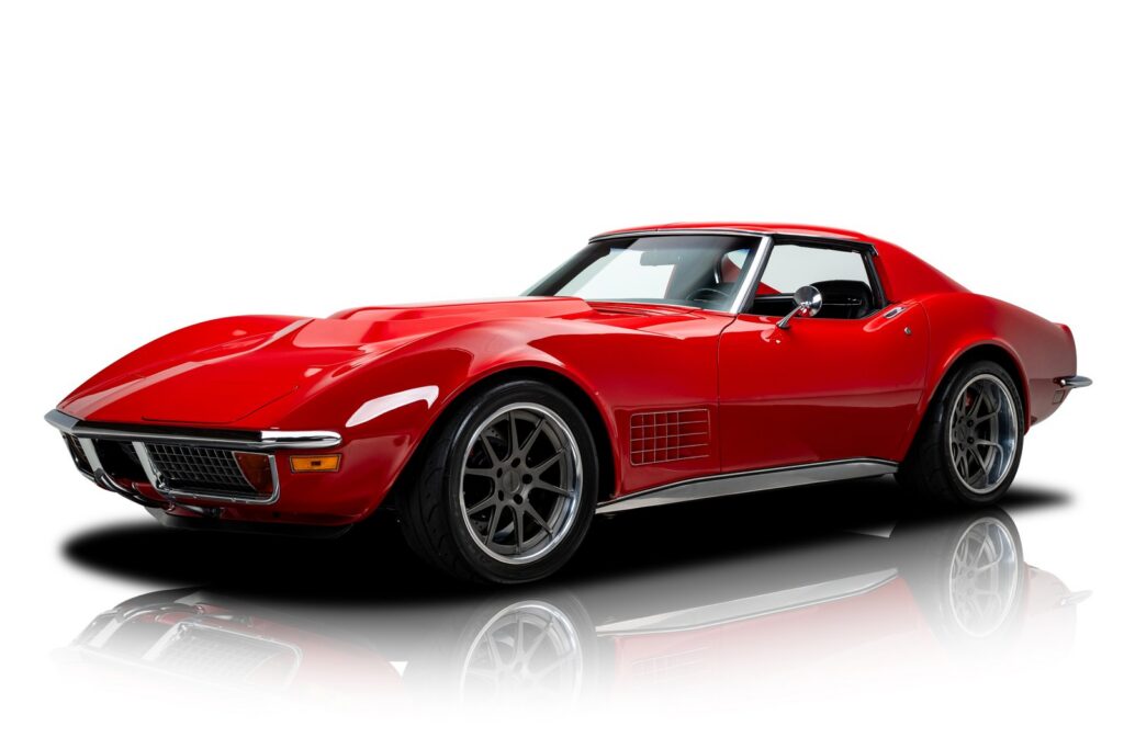 764hp pro touring 1972 Chevrolet Corvette with 427ci Kaase LSX V8 and Van Steel suspension, sold by RK Motors