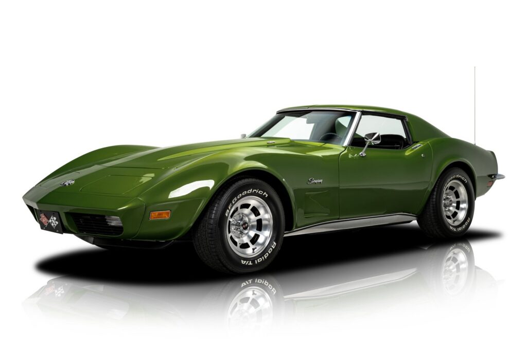 Restored, numbers-matching 1973 Chevrolet Corvette coupe with 454 big-block V8 and 4-speed, sold by RK Motors