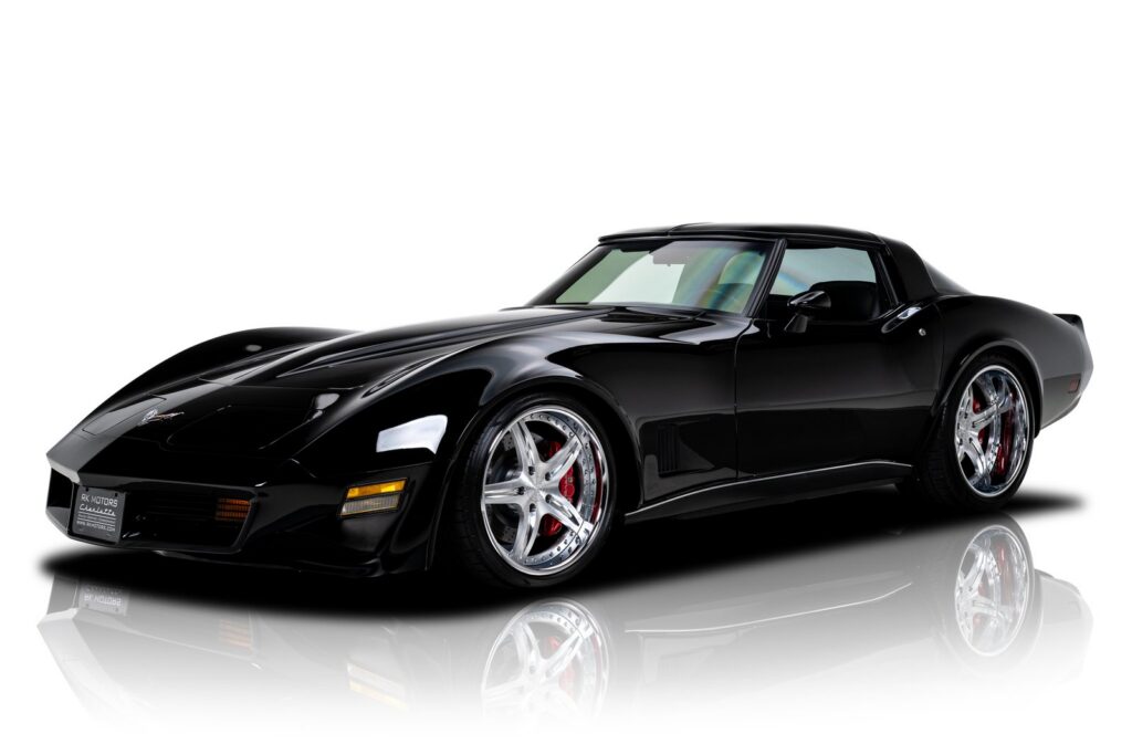 Ground-up restored 1980 Chevrolet Corvette restomod with 600hp 427ci LS3 and Roadster Shop chassis, sold by RK Motors